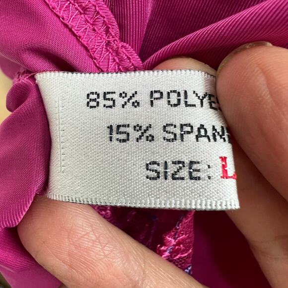 Paltal SMALL VINTAGE 90's Pink Floral Embroidered Barbiecore Camisole Top Tank - Picture 8 of 8